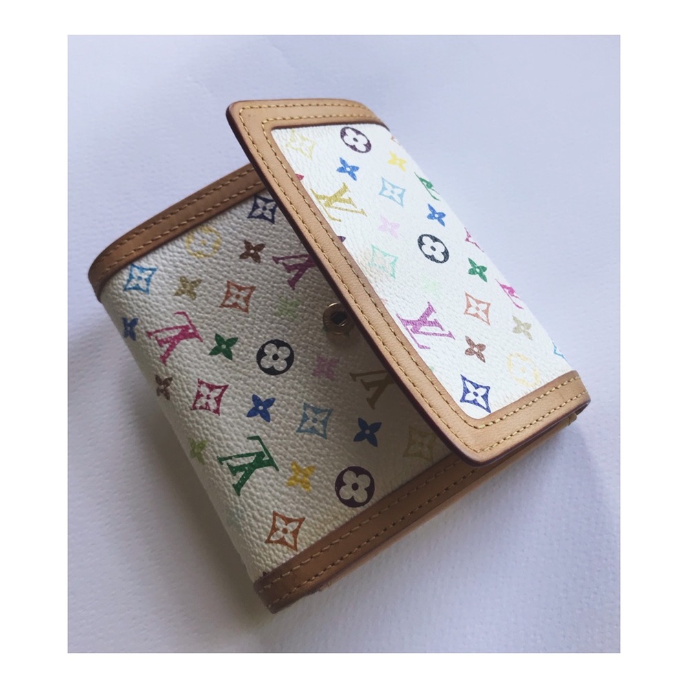 🌻SOLD🌻 LV Multicolor Monogram Compact Wallet